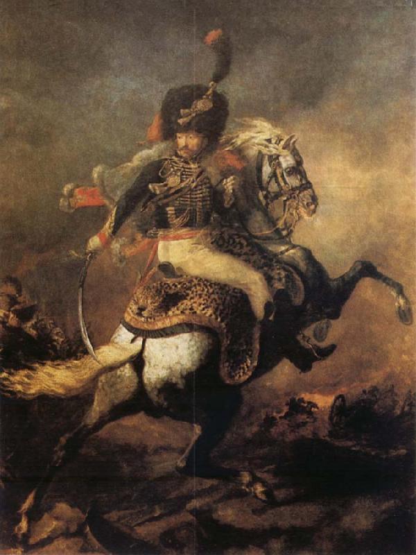 Theodore Gericault Officer of the Imperial Guard oil painting picture